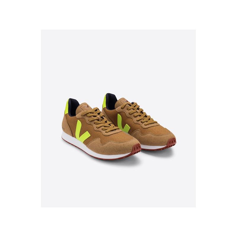 Tenis Veja Hombre Outlet - SDU Zapatillas Marrones ES725553